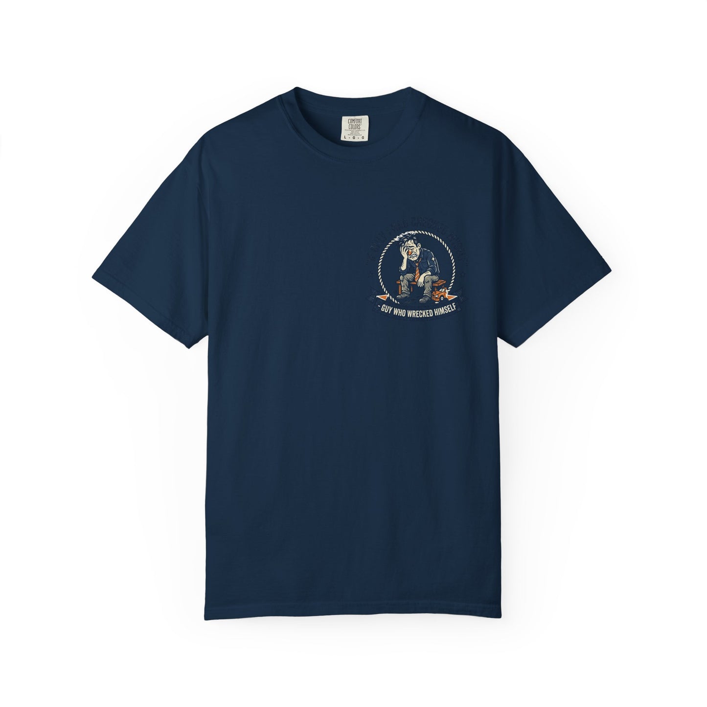 Funny Self Reflection T-Shirt – “If Only I Had Checked Myself” Vintage Humor Tee | Sarcastic Graphic Shirt