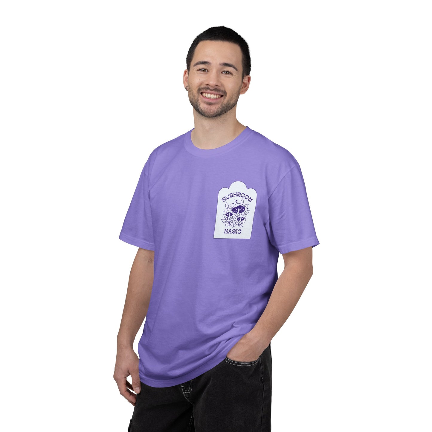Mushroom Magic T-Shirt – Retro Psychedelic Fungi Graphic Tee | Nature-Inspired Vintage Shirt