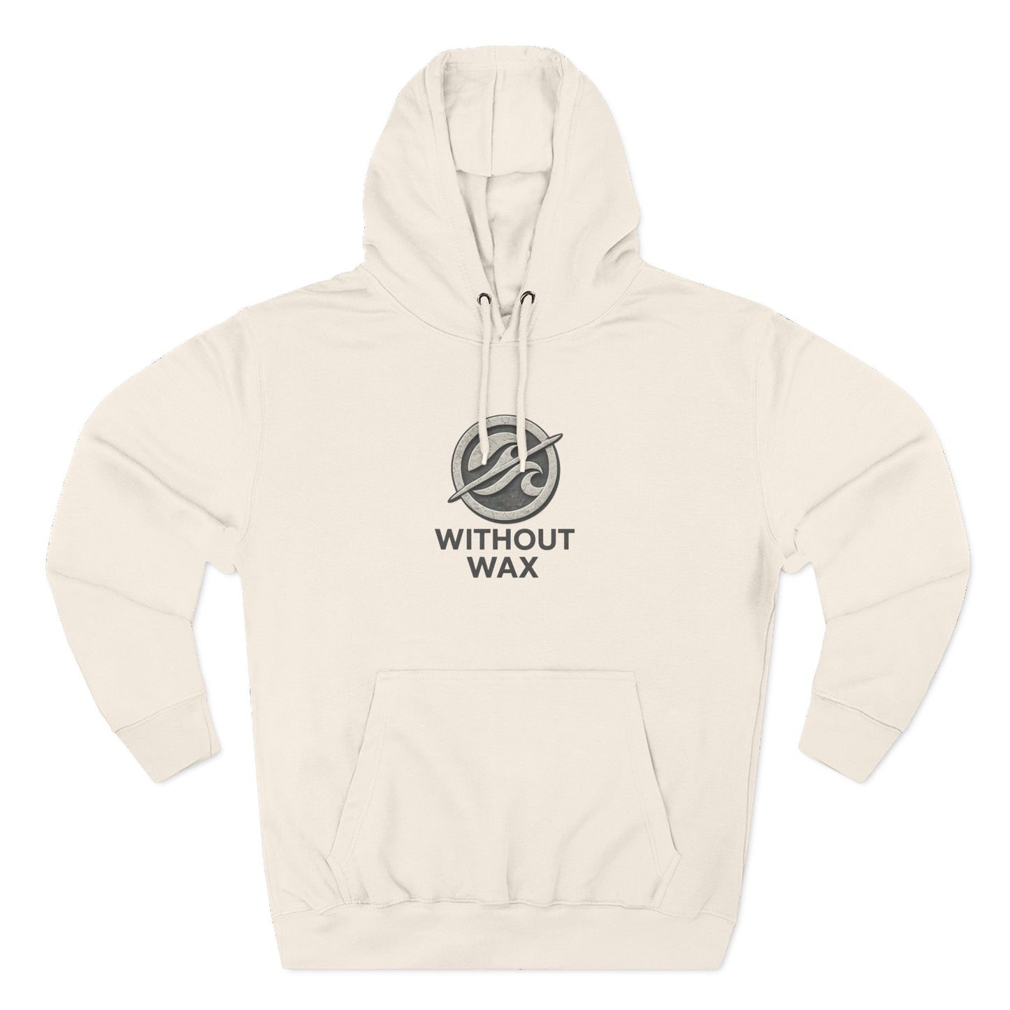 Without Wax Logo Hoodie – Minimal Surf Brand Pullover | Clean Streetwear Hoodie