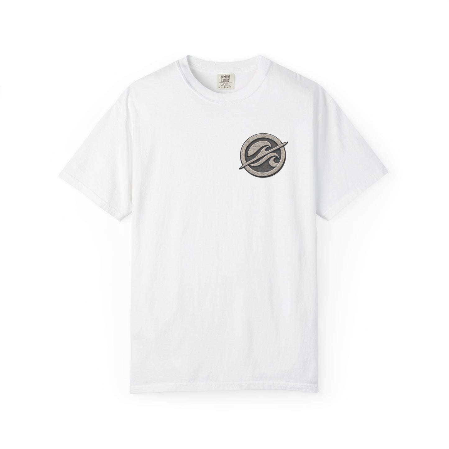 Surf Badge T-Shirt – Retro Wave Logo Tee | Vintage Coastal Streetwear Shirt