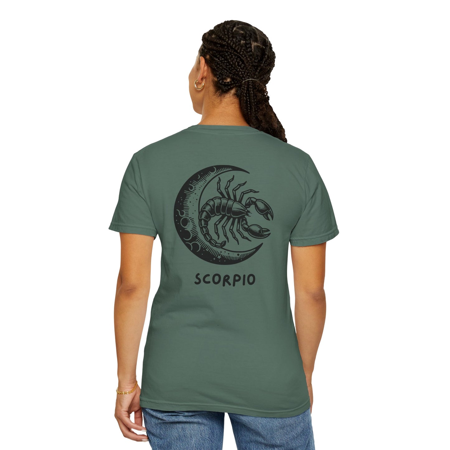 Scorpio Moon T-Shirt – Zodiac Scorpion Graphic Tee | Celestial Astrology Shirt