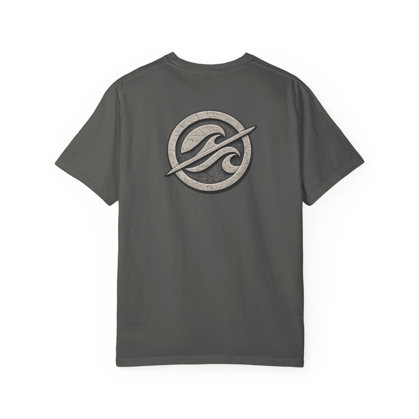 Surf Badge T-Shirt – Retro Wave Logo Tee | Vintage Coastal Streetwear Shirt