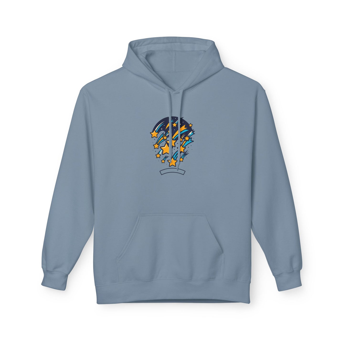 Starfall Hoodie – Shooting Stars Graphic Hoodie | Celestial Aesthetic, Cosmic Streetwear, Unisex Pullover
