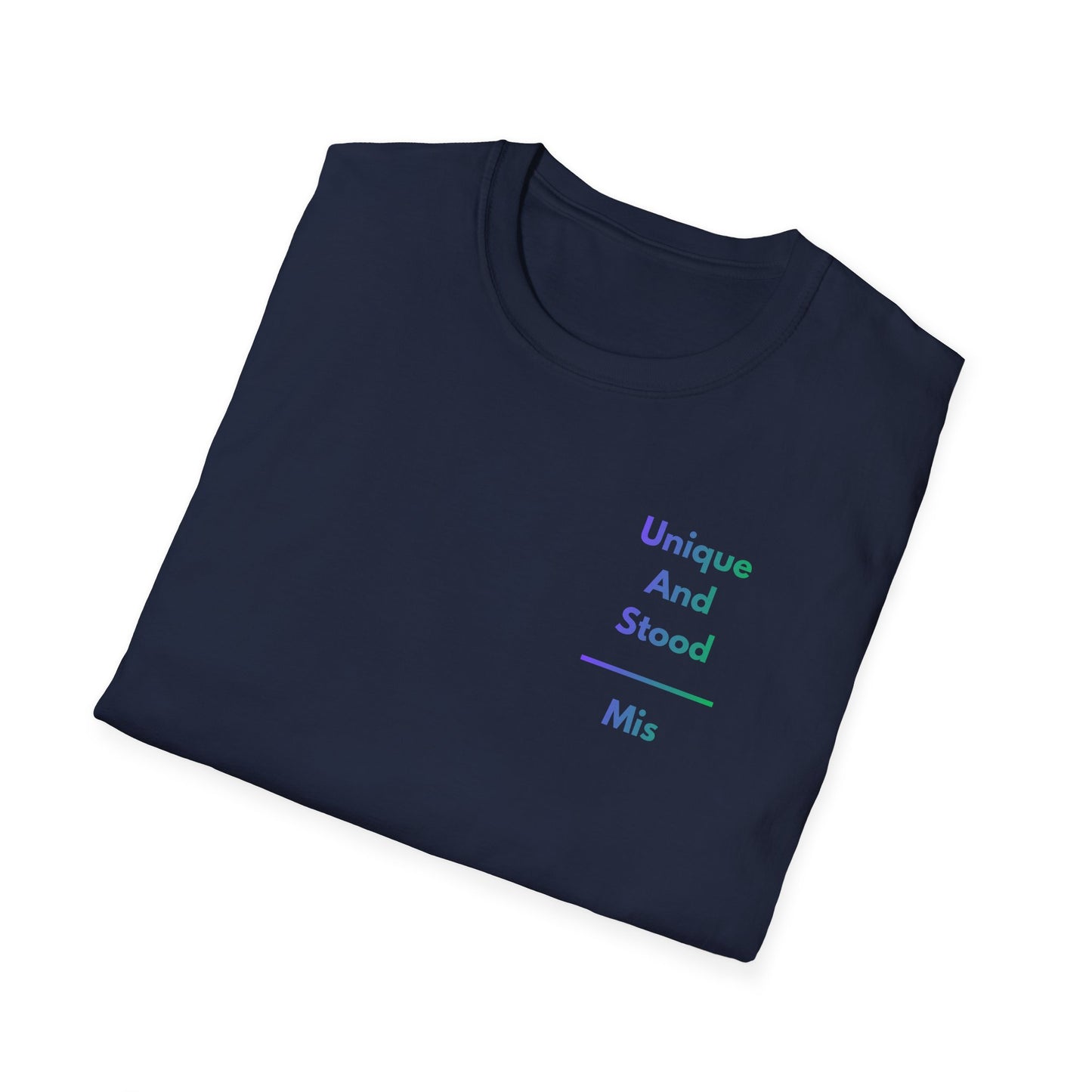 Unique And Misunderstood T-Shirt – Minimal Inspirational Graphic Tee | Thoughtful Statement Shirt
