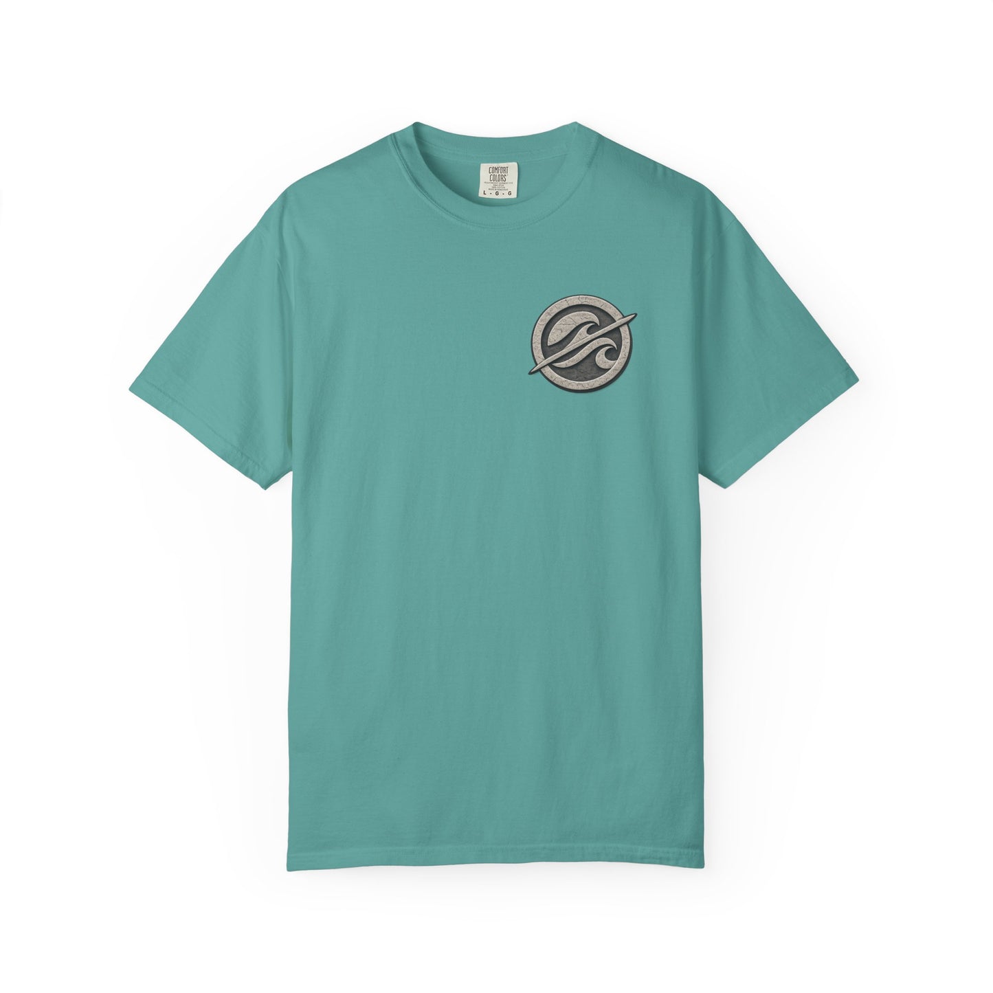 Surf Badge T-Shirt – Retro Wave Logo Tee | Vintage Coastal Streetwear Shirt