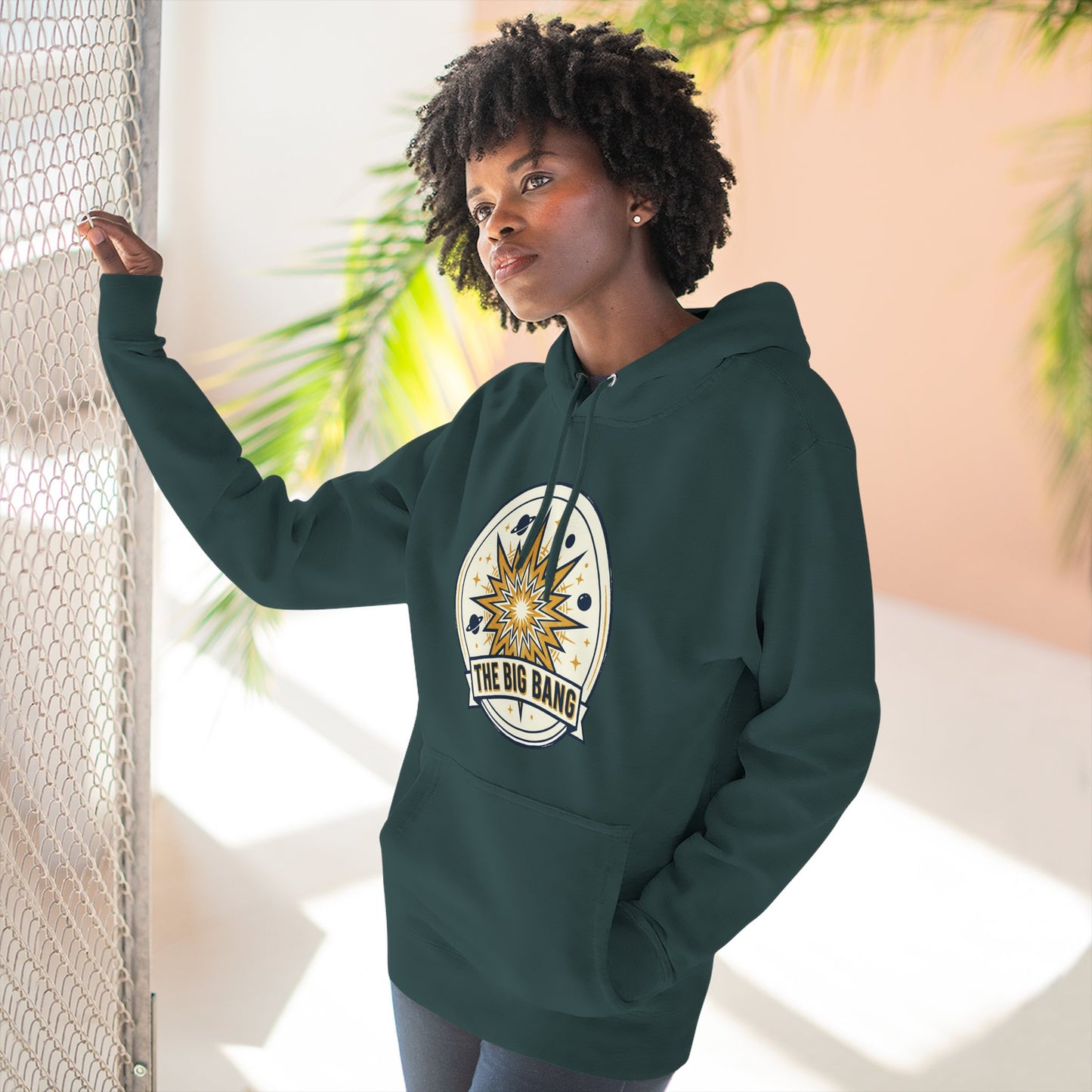 Big Bang Hoodie – Retro Starburst Universe Graphic Hoodie | Astronomy Science Hoodie, Cosmic Streetwear, Unisex Hoodie