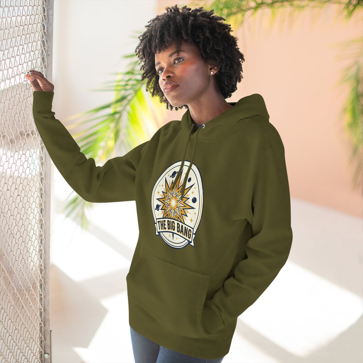 Big Bang Hoodie – Retro Starburst Universe Graphic Hoodie | Astronomy Science Hoodie, Cosmic Streetwear, Unisex Hoodie