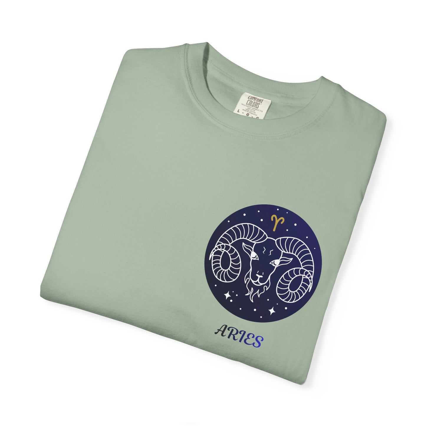 Aries Zodiac Ram T-Shirt – Constellation Astrology Graphic Tee | Minimal Celestial Shirt