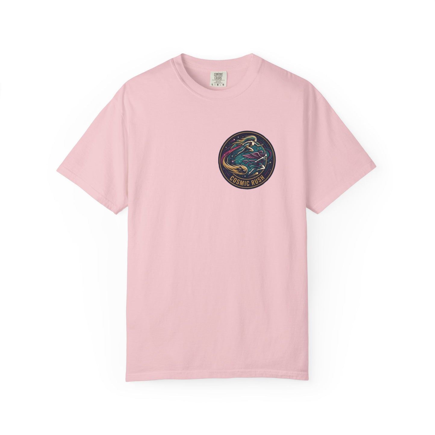Cosmic Rush Skate T-Shirt – Retro Space Surf Graphic Tee | Vintage Cosmic Wave Shirt, Unisex Casual Tee
