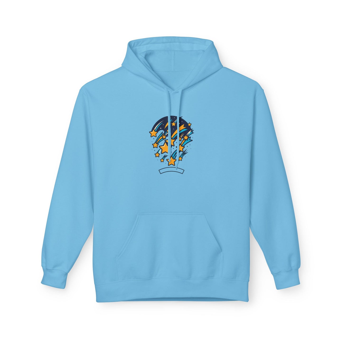 Starfall Hoodie – Shooting Stars Graphic Hoodie | Celestial Aesthetic, Cosmic Streetwear, Unisex Pullover