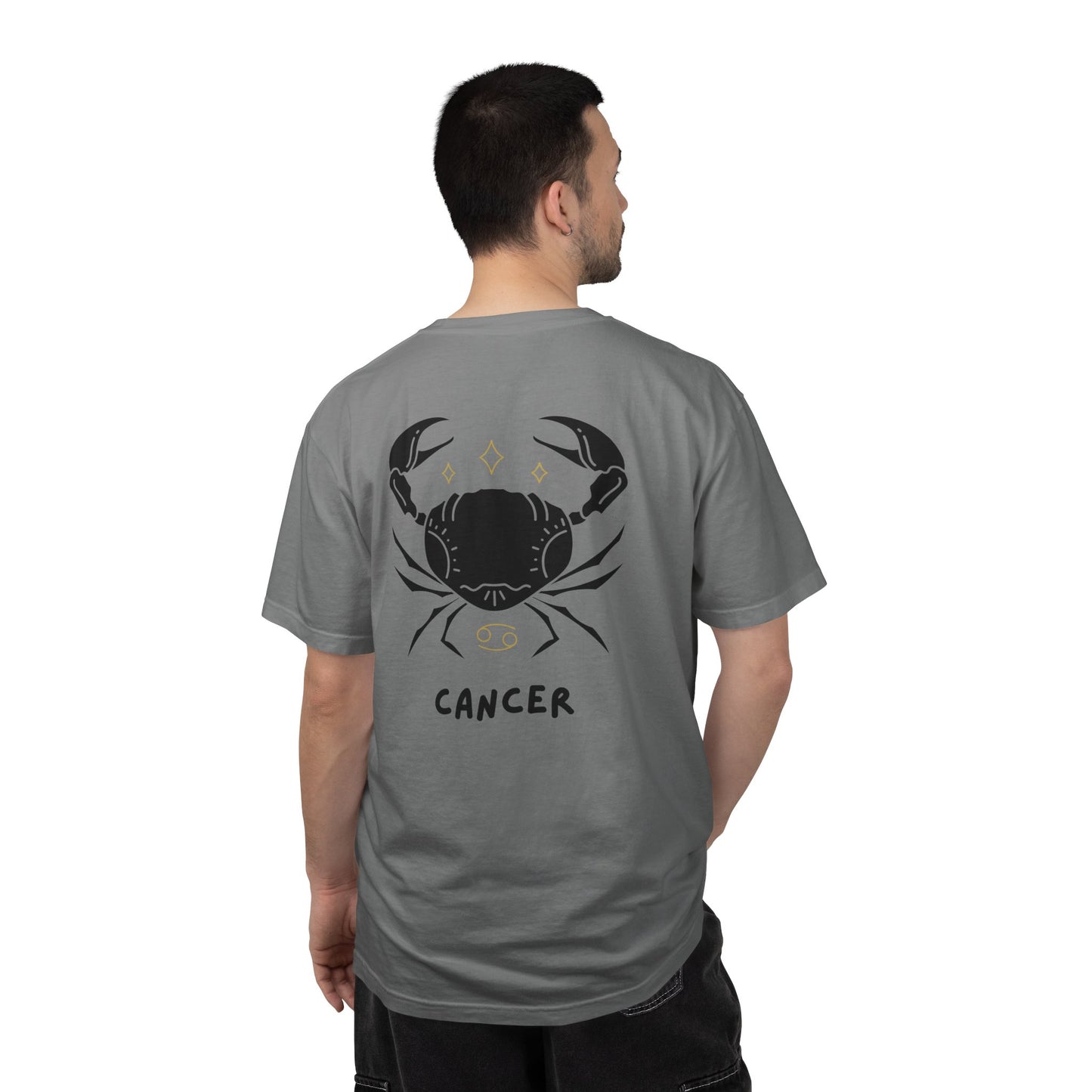 Cancer Zodiac T-Shirt – Crab Astrology Tee | Minimal Celestial Star Sign Shirt