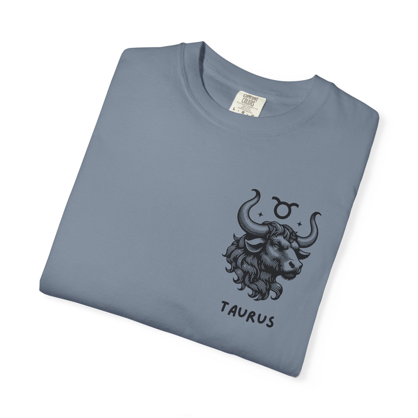 Taurus Bull Zodiac T-Shirt – Minimal Astrology Graphic Tee | Earth Sign Vintage Shirt