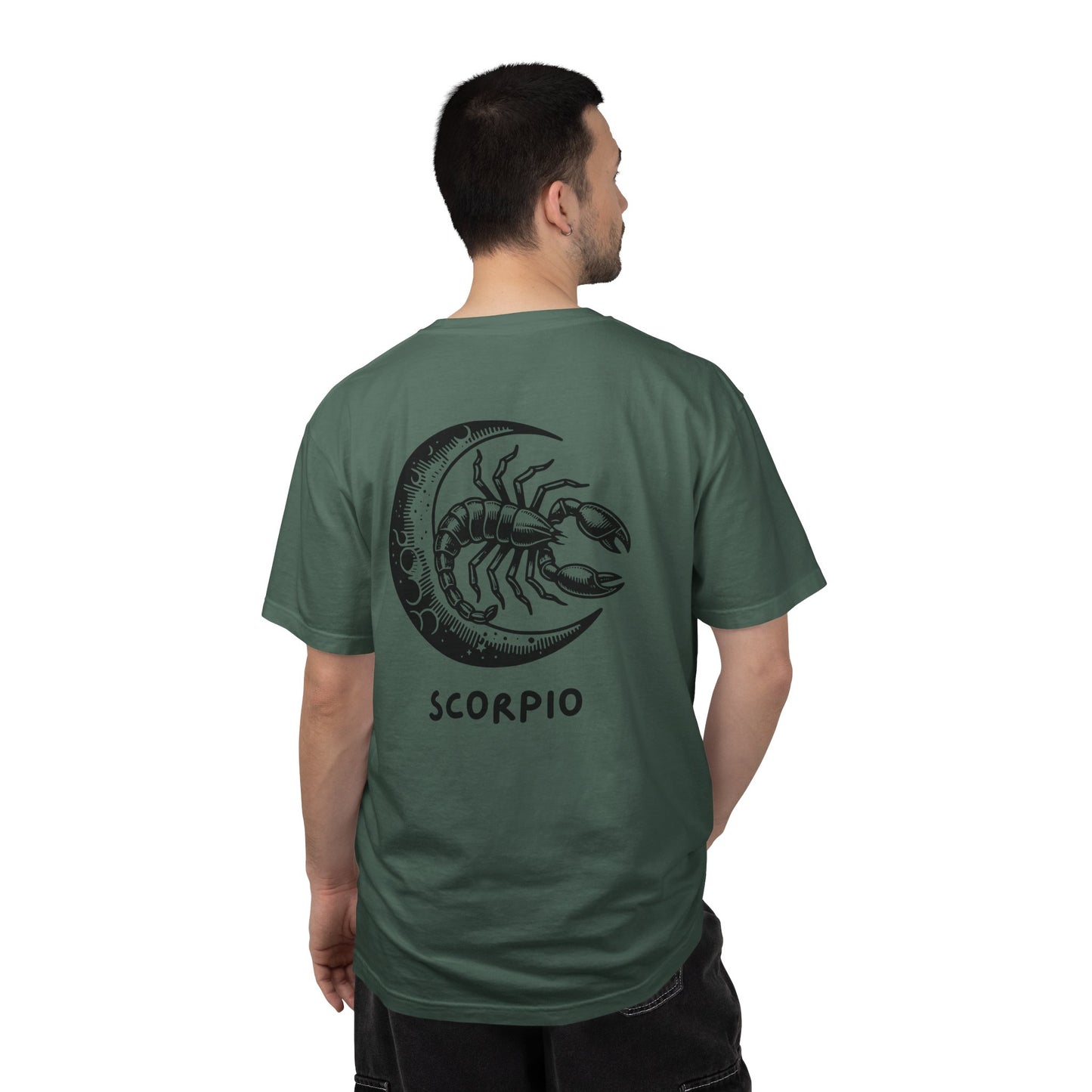 Scorpio Moon T-Shirt – Zodiac Scorpion Graphic Tee | Celestial Astrology Shirt