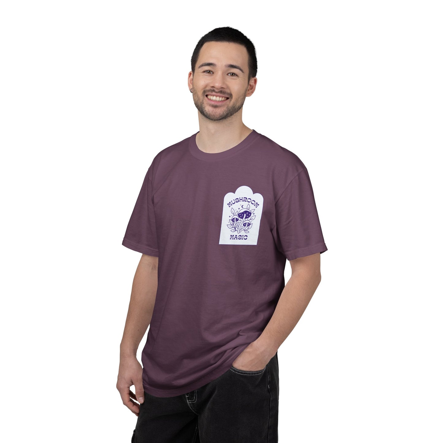 Mushroom Magic T-Shirt – Retro Psychedelic Fungi Graphic Tee | Nature-Inspired Vintage Shirt