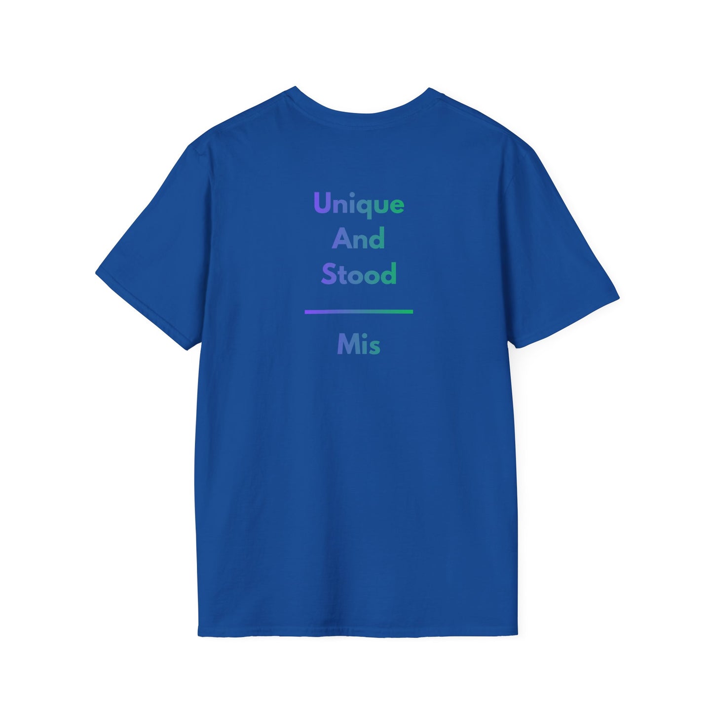 Unique And Misunderstood T-Shirt – Minimal Inspirational Graphic Tee | Thoughtful Statement Shirt