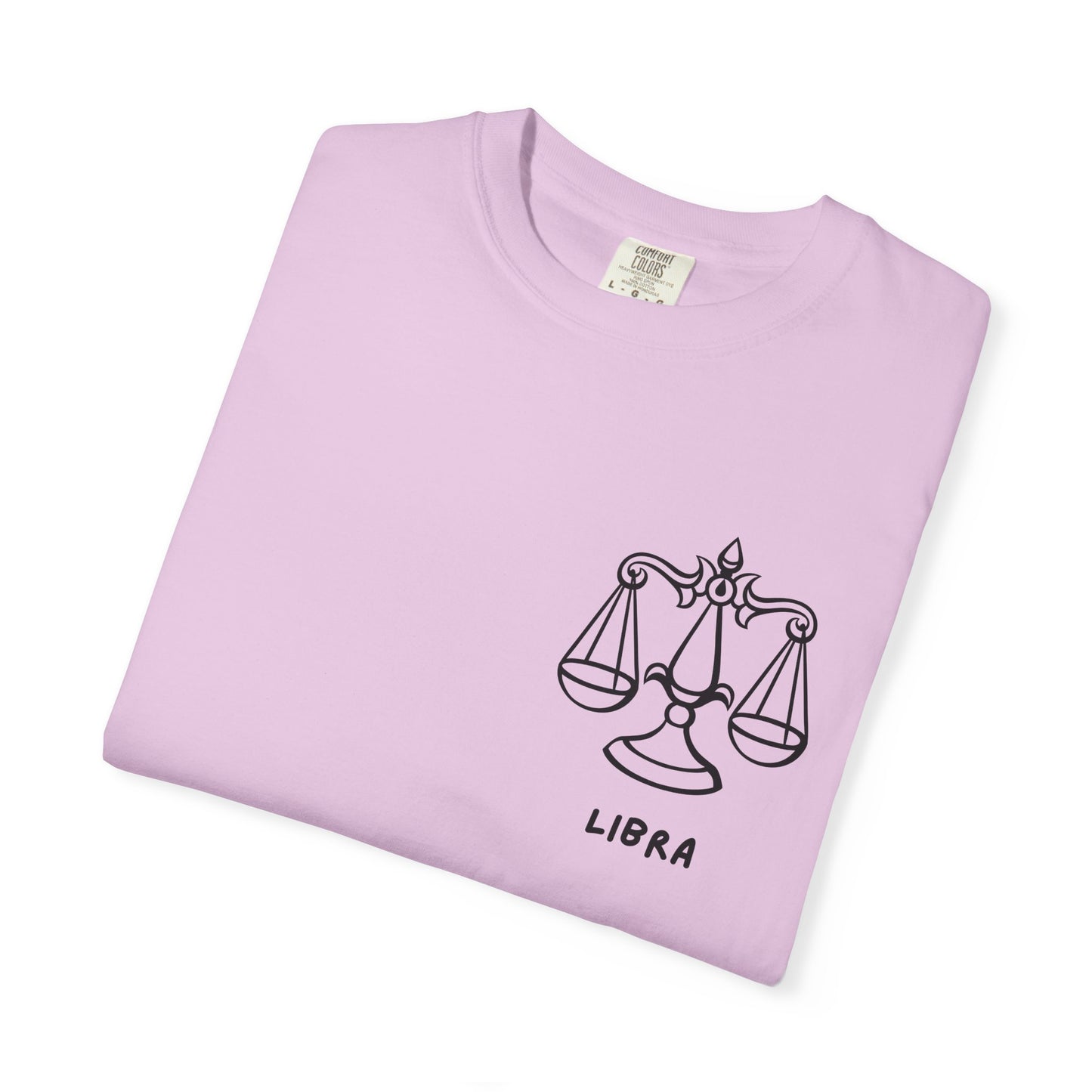 Libra Scales T-Shirt – Zodiac Balance Graphic Tee | Minimal Astrology Shirt
