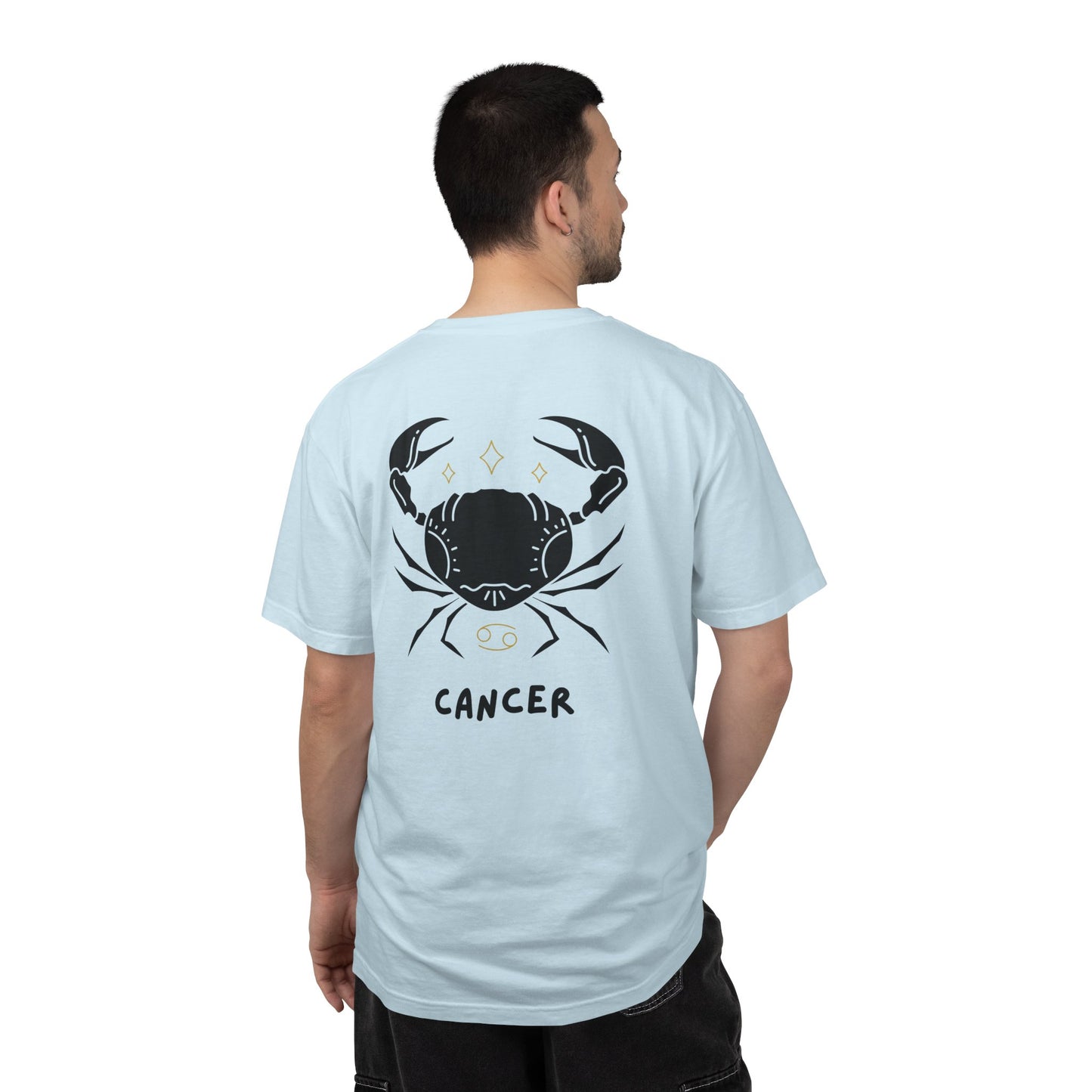 Cancer Zodiac T-Shirt – Crab Astrology Tee | Minimal Celestial Star Sign Shirt