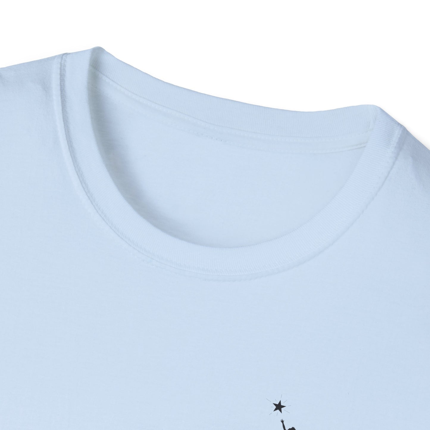 Shine Bright T-Shirt – Inspirational Star Graphic Tee | Minimal Positive Message Shirt