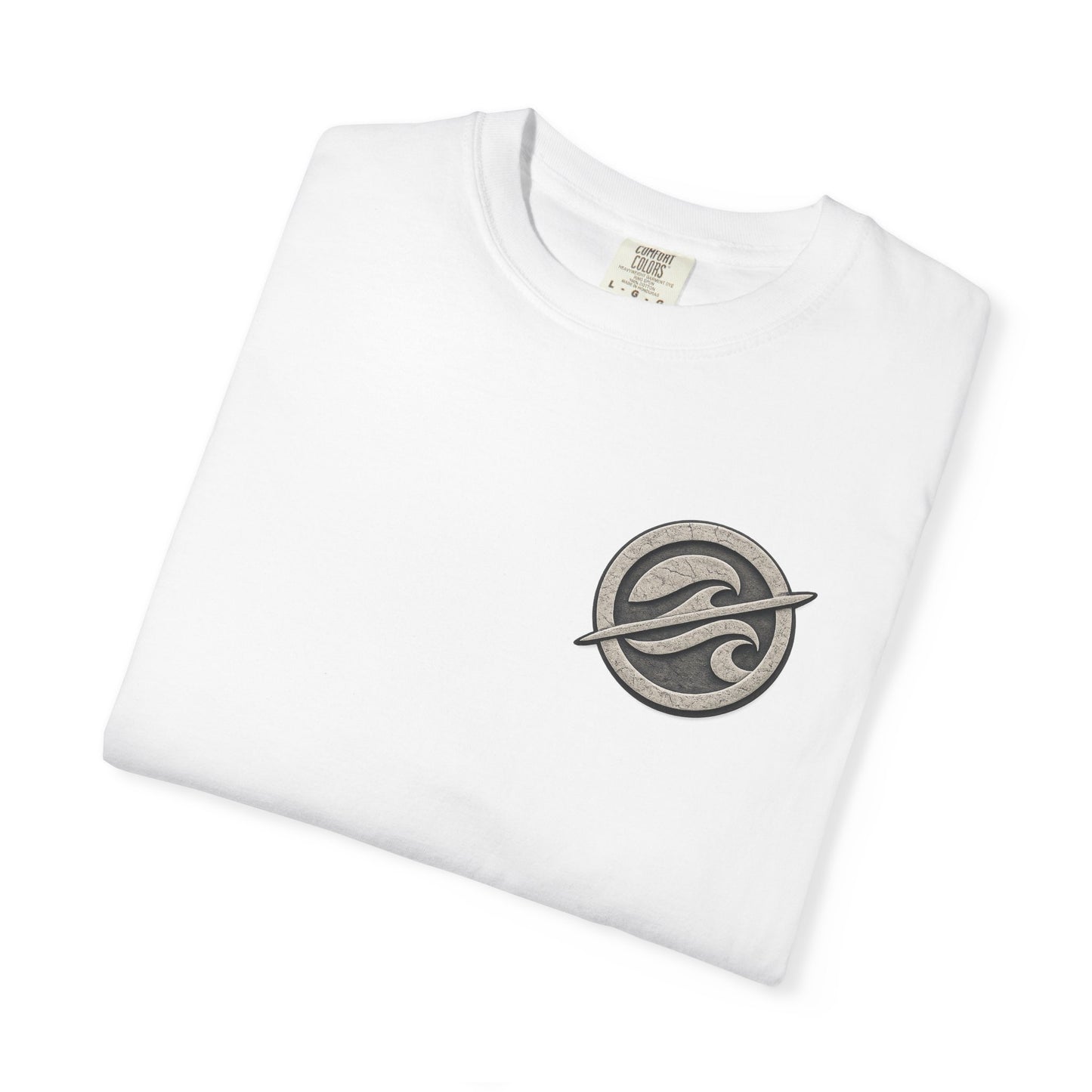 Surf Badge T-Shirt – Retro Wave Logo Tee | Vintage Coastal Streetwear Shirt