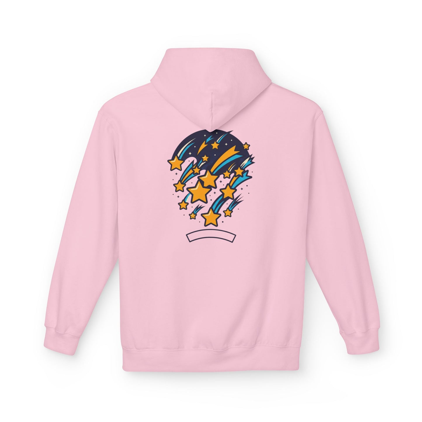 Starfall Hoodie – Shooting Stars Graphic Hoodie | Celestial Aesthetic, Cosmic Streetwear, Unisex Pullover
