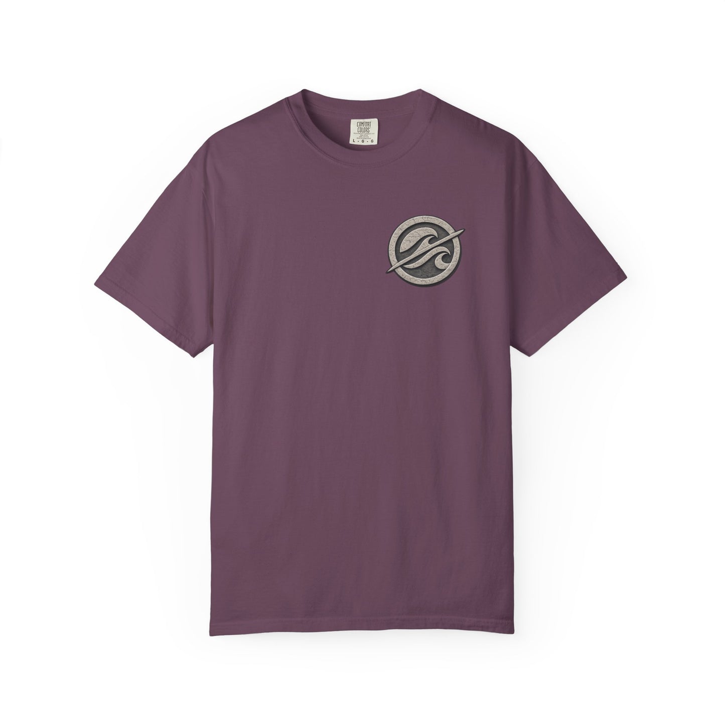 Surf Badge T-Shirt – Retro Wave Logo Tee | Vintage Coastal Streetwear Shirt