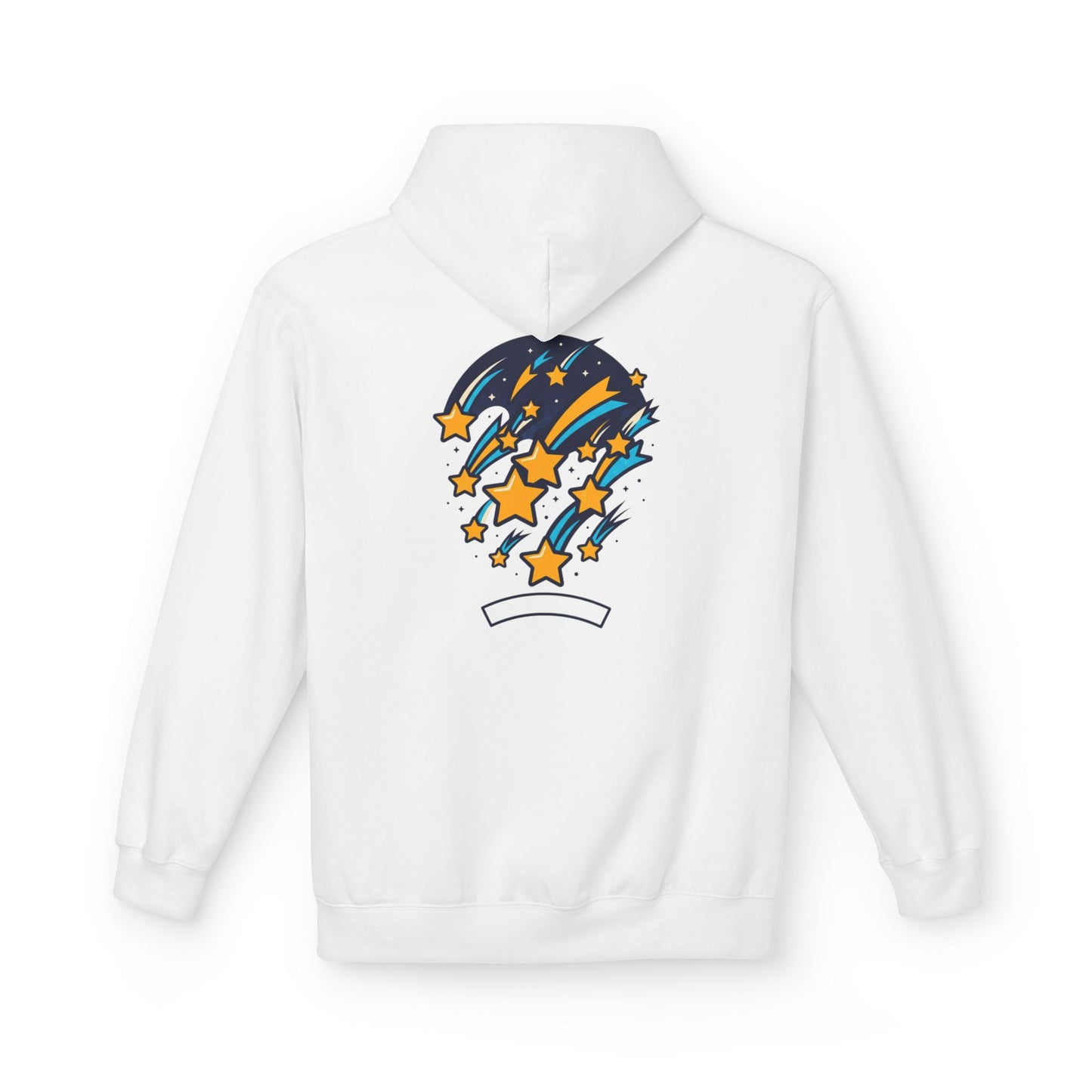Starfall Hoodie – Shooting Stars Graphic Hoodie | Celestial Aesthetic, Cosmic Streetwear, Unisex Pullover