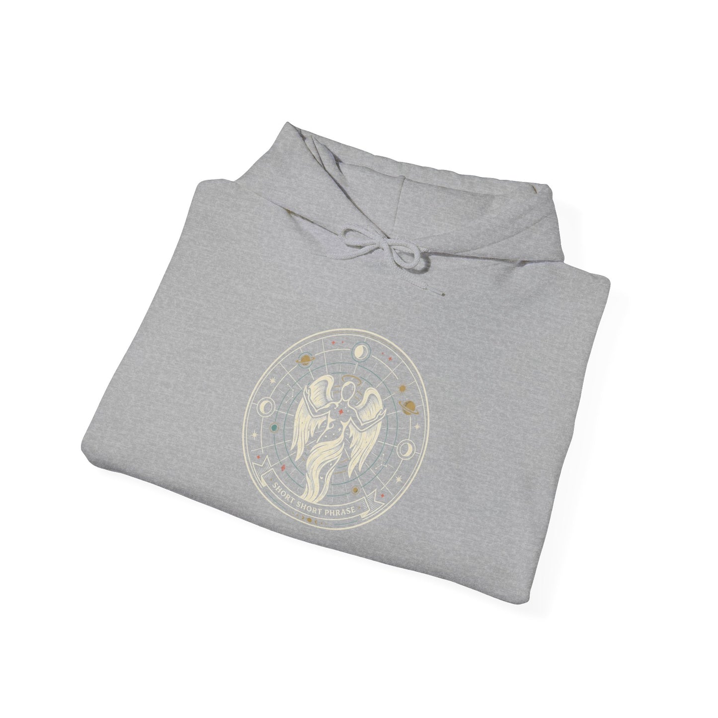 Astrology Moon Phases Hoodie – Mystic Astronaut Zodiac Sweatshirt | Celestial Graphic Hoodie