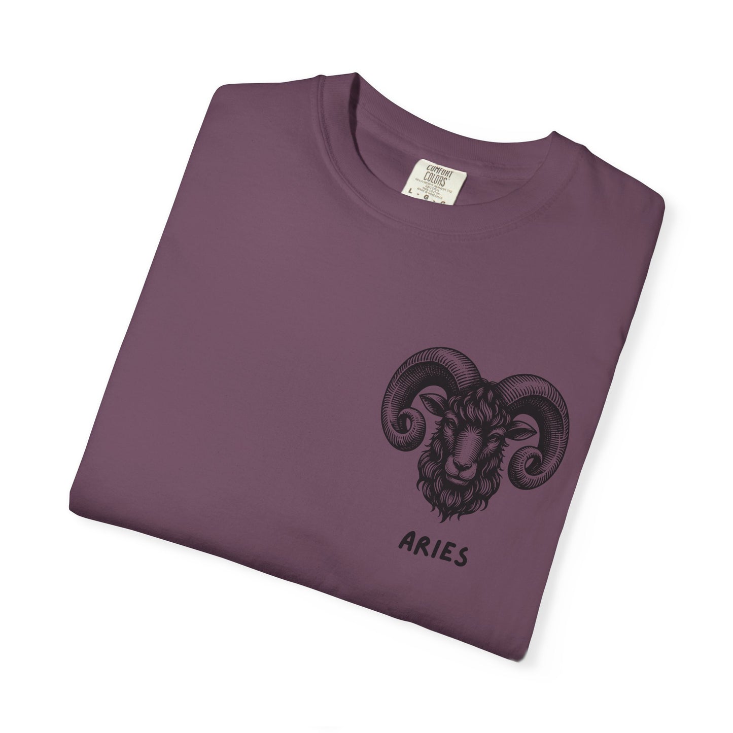 Aries Zodiac T-Shirt – Aries Ram Astrology Graphic Tee | Vintage Star Sign Shirt, Unisex Tee