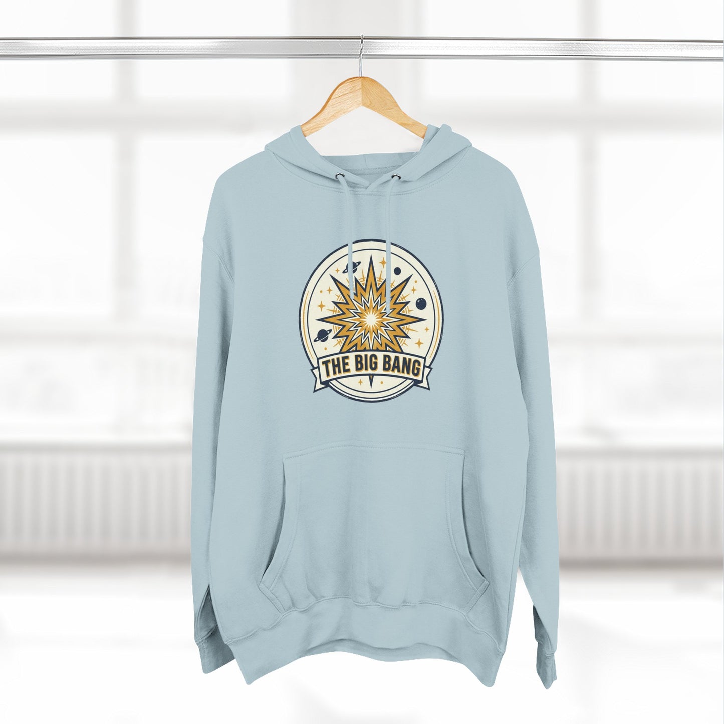 Big Bang Hoodie – Retro Starburst Universe Graphic Hoodie | Astronomy Science Hoodie, Cosmic Streetwear, Unisex Hoodie