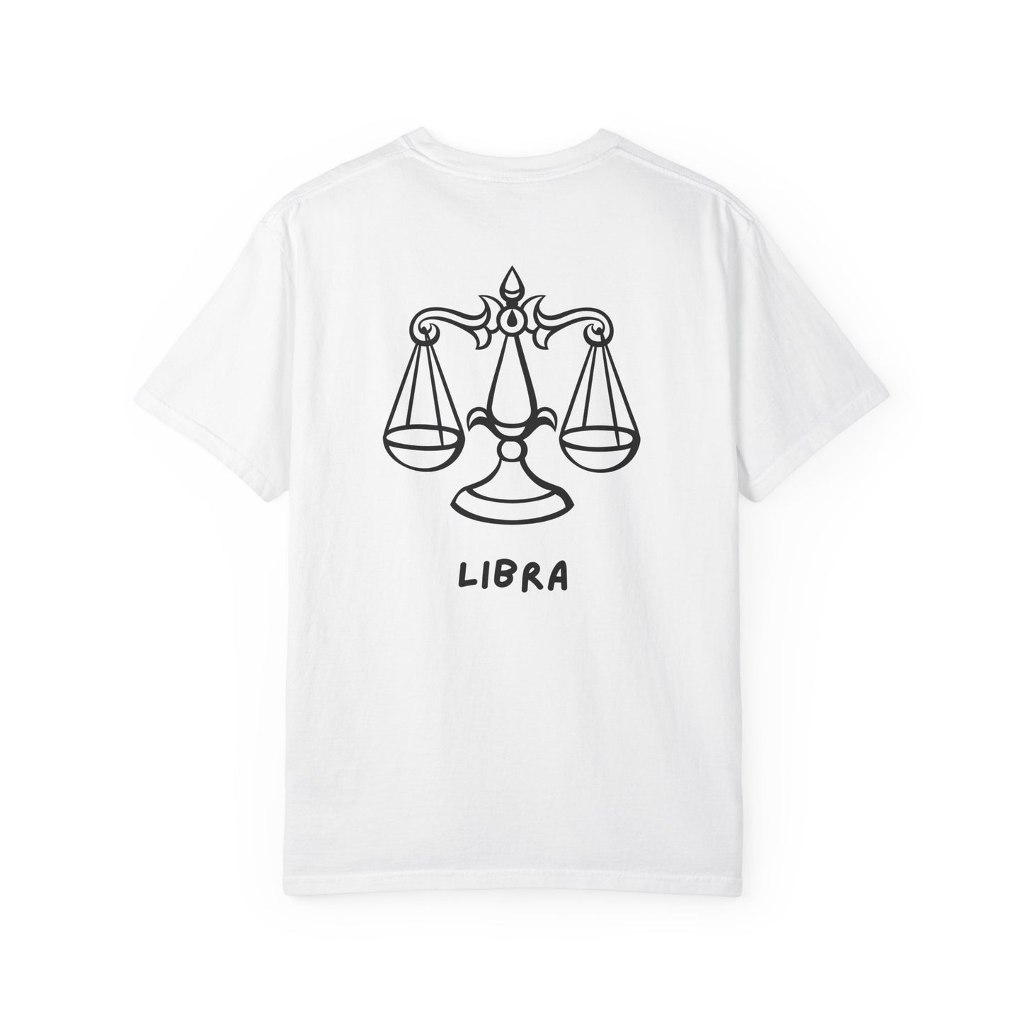 Libra Scales T-Shirt – Zodiac Balance Graphic Tee | Minimal Astrology Shirt