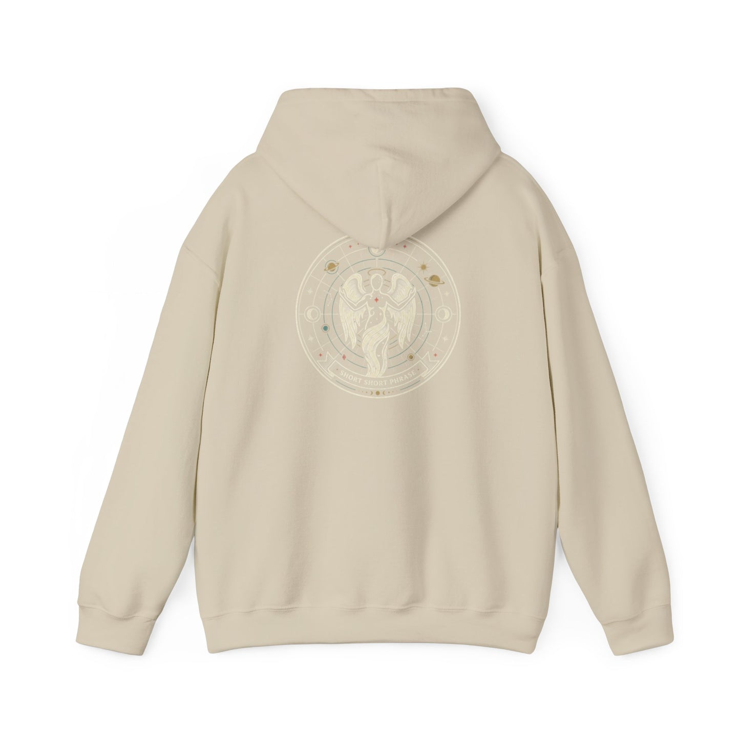 Astrology Moon Phases Hoodie – Mystic Astronaut Zodiac Sweatshirt | Celestial Graphic Hoodie