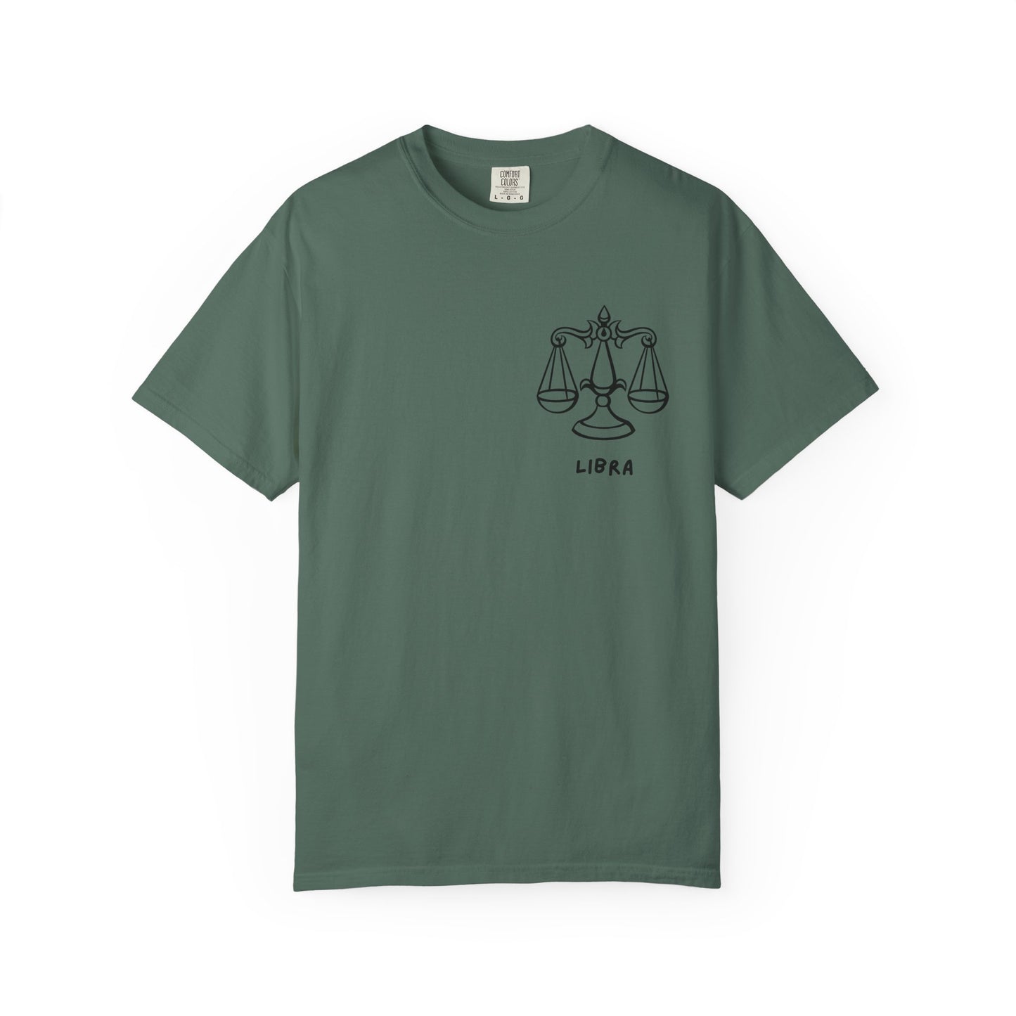 Libra Scales T-Shirt – Zodiac Balance Graphic Tee | Minimal Astrology Shirt