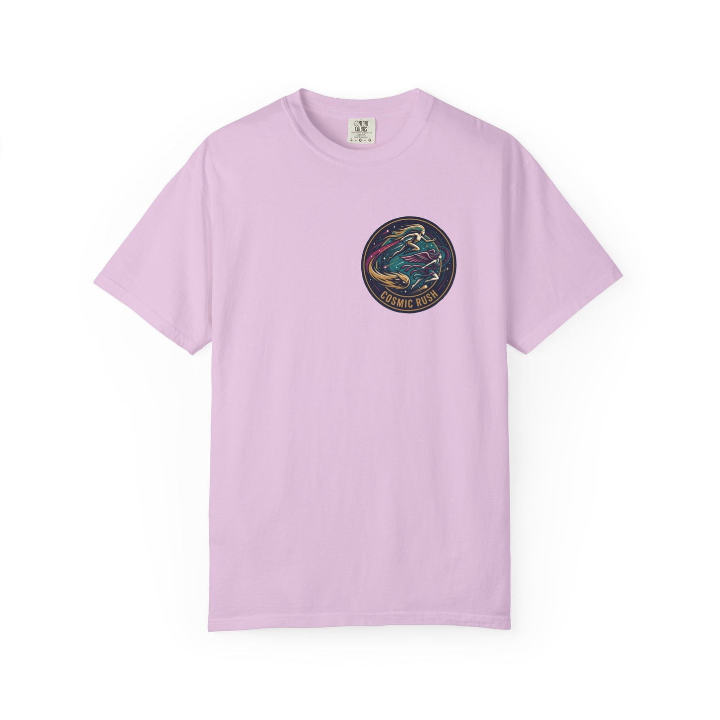 Cosmic Rush Skate T-Shirt – Retro Space Surf Graphic Tee | Vintage Cosmic Wave Shirt, Unisex Casual Tee