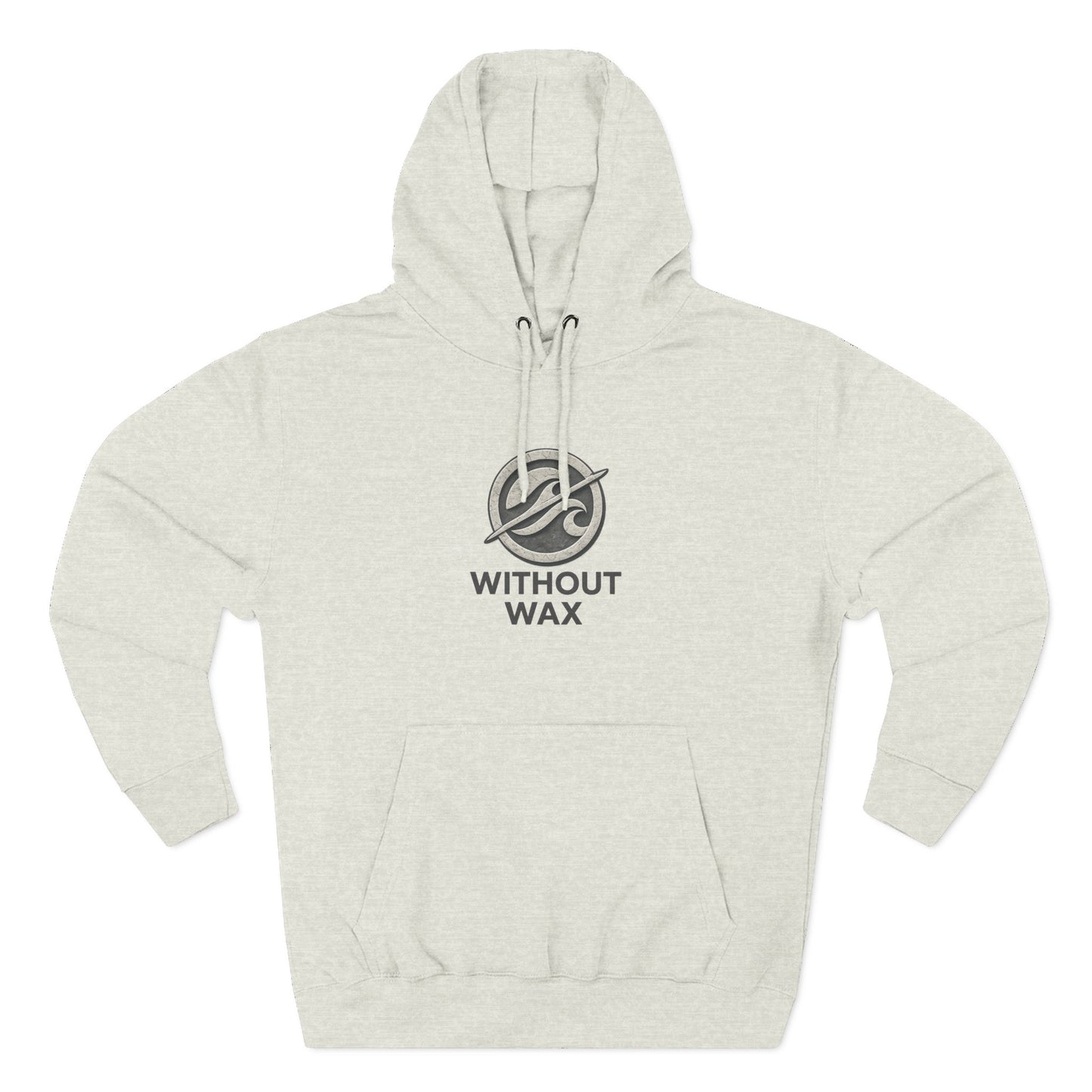 Without Wax Logo Hoodie – Minimal Surf Brand Pullover | Clean Streetwear Hoodie