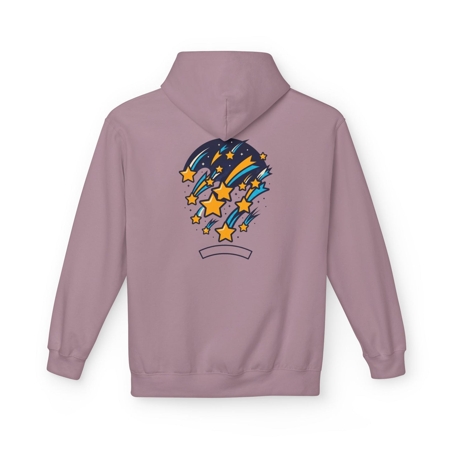 Starfall Hoodie – Shooting Stars Graphic Hoodie | Celestial Aesthetic, Cosmic Streetwear, Unisex Pullover