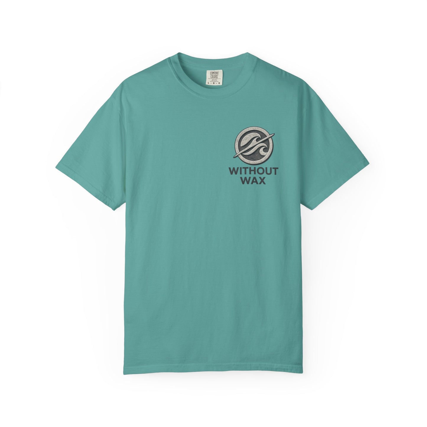 Without Wax Logo T-Shirt – Vintage Surf Graphic Tee | Minimal Coastal Streetwear Shirt
