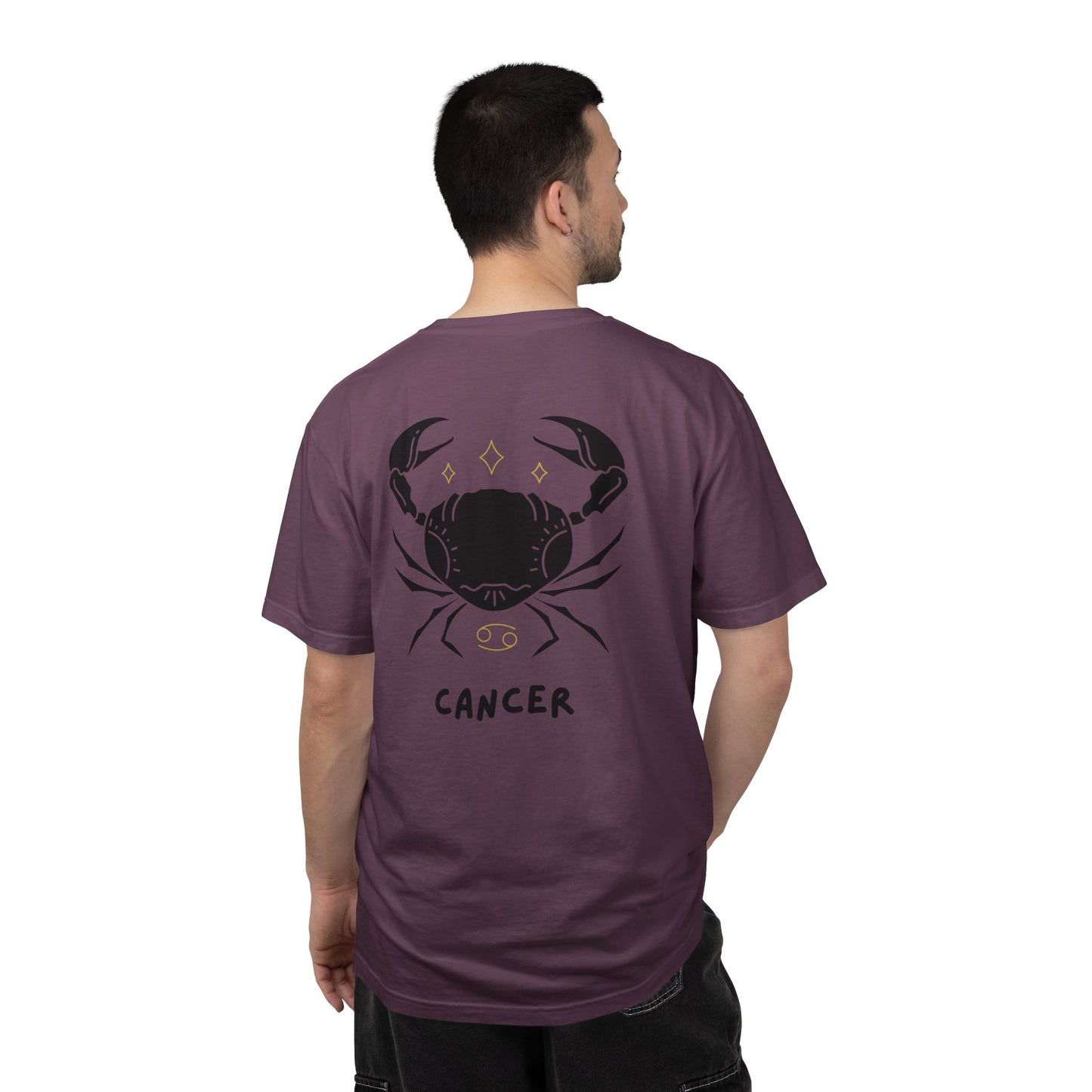 Cancer Zodiac T-Shirt – Crab Astrology Tee | Minimal Celestial Star Sign Shirt