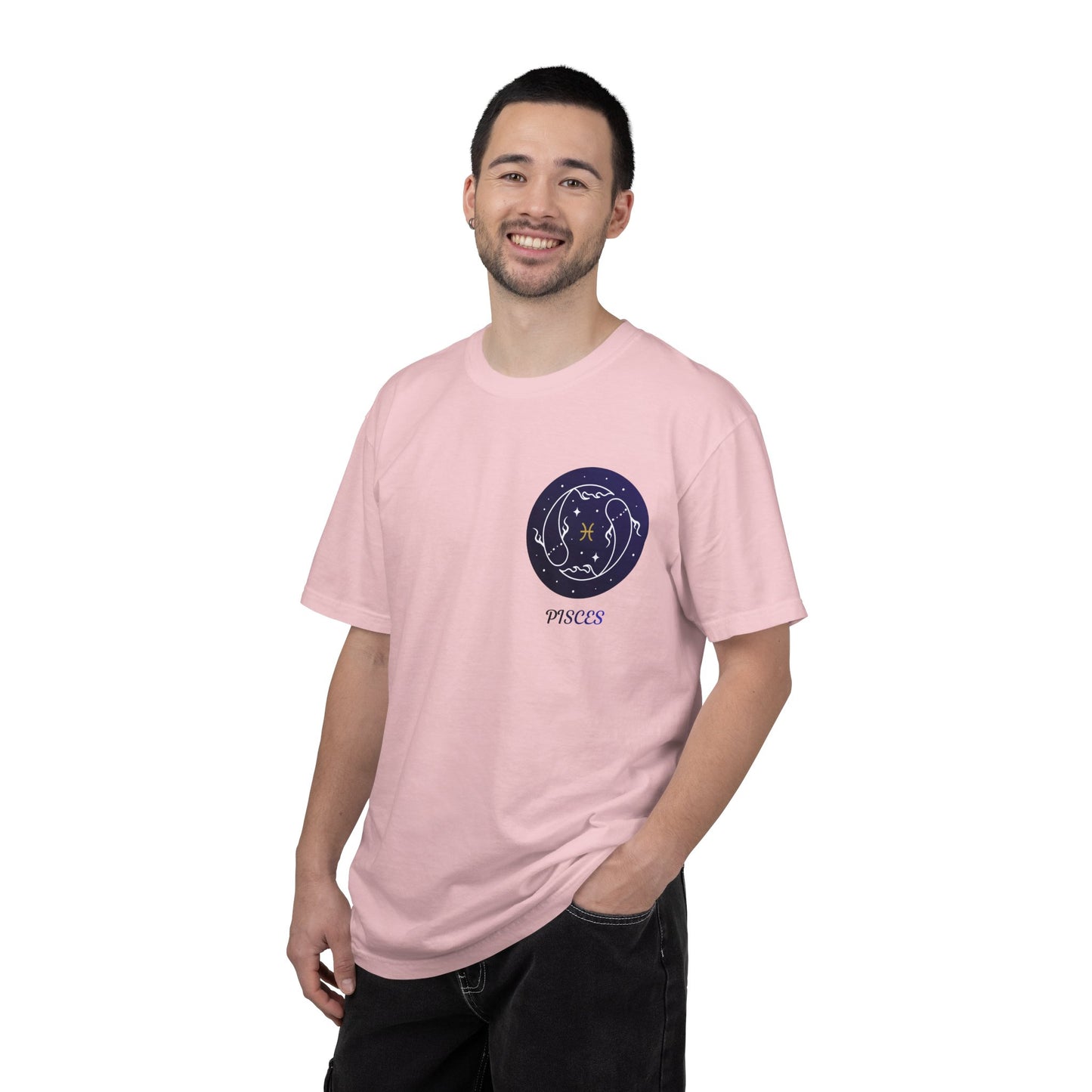 Pisces Constellation T-Shirt – Zodiac Astrology Graphic Tee | Minimal Celestial Star Sign Shirt