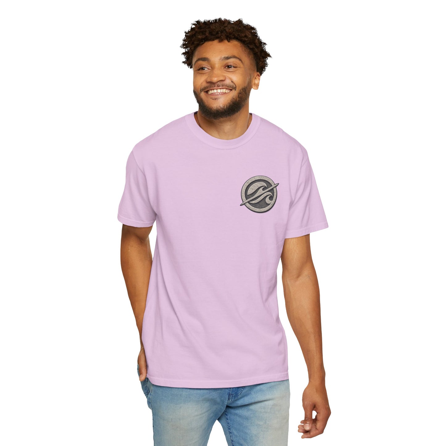 Surf Badge T-Shirt – Retro Wave Logo Tee | Vintage Coastal Streetwear Shirt