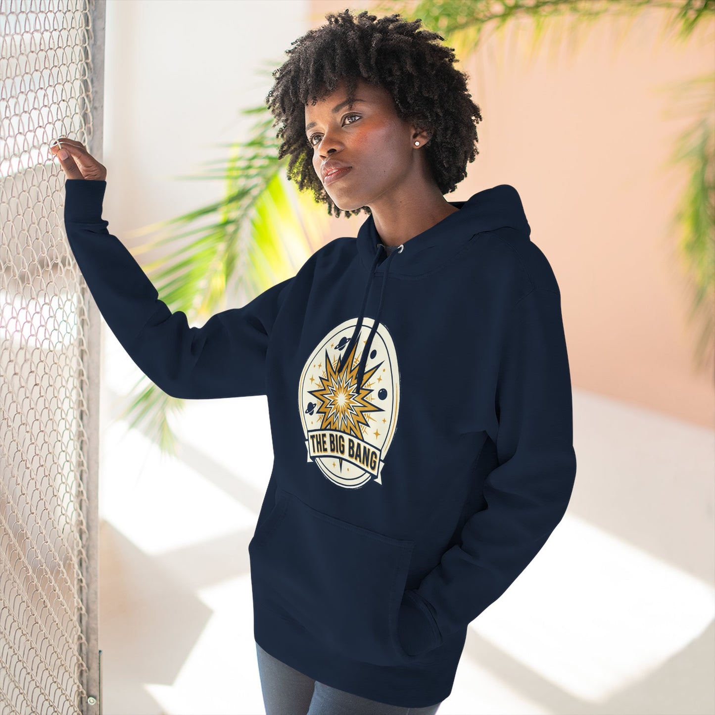 Big Bang Hoodie – Retro Starburst Universe Graphic Hoodie | Astronomy Science Hoodie, Cosmic Streetwear, Unisex Hoodie