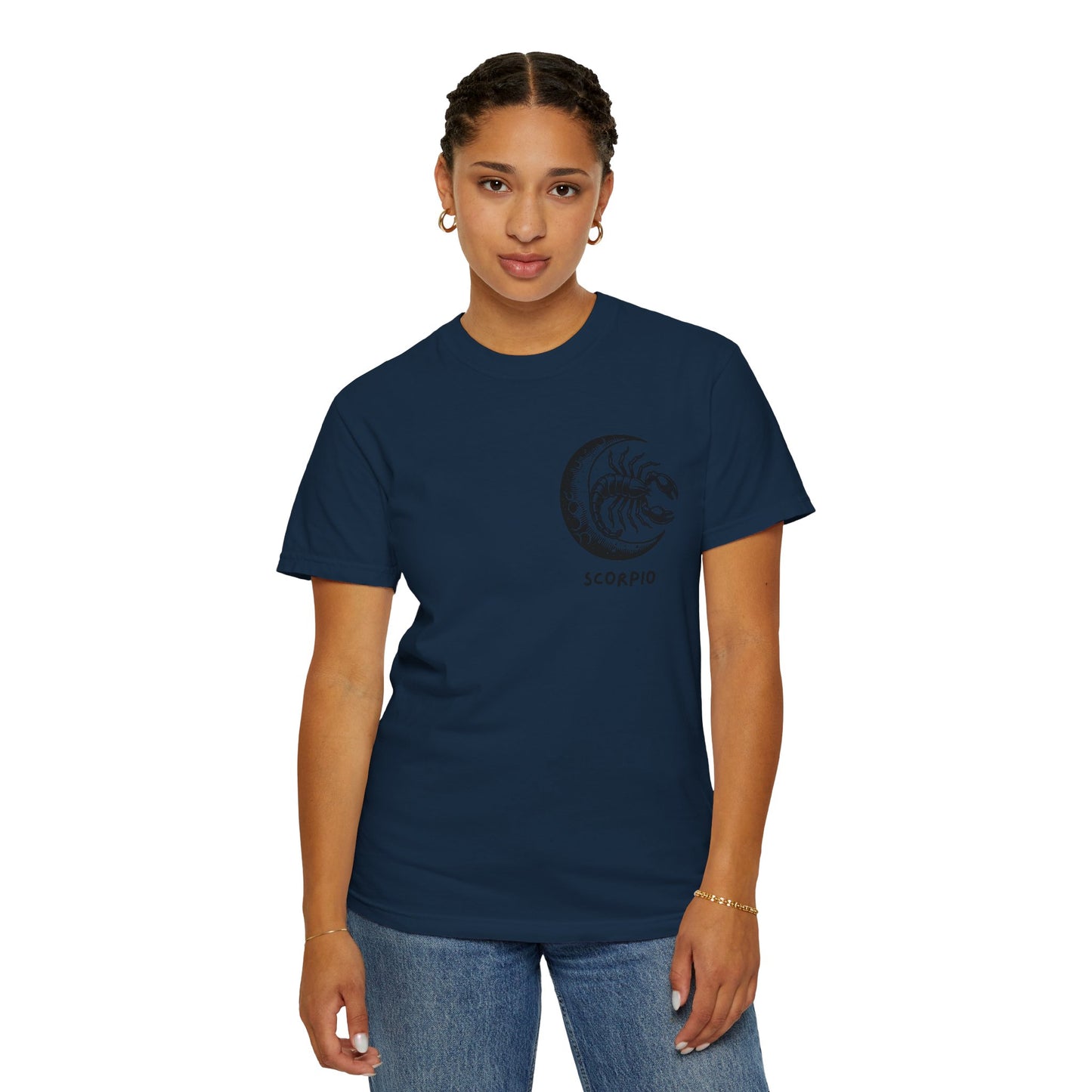 Scorpio Moon T-Shirt – Zodiac Scorpion Graphic Tee | Celestial Astrology Shirt
