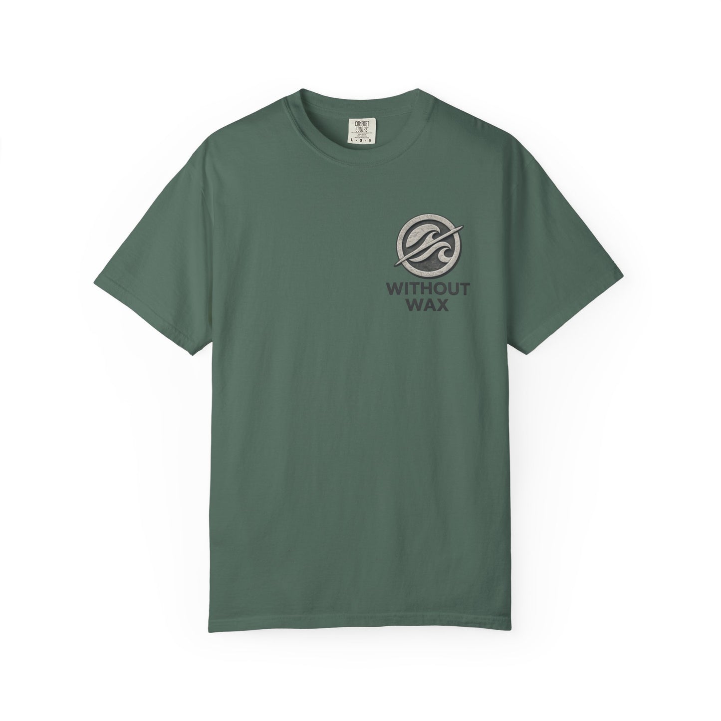 Without Wax Logo T-Shirt – Vintage Surf Graphic Tee | Minimal Coastal Streetwear Shirt