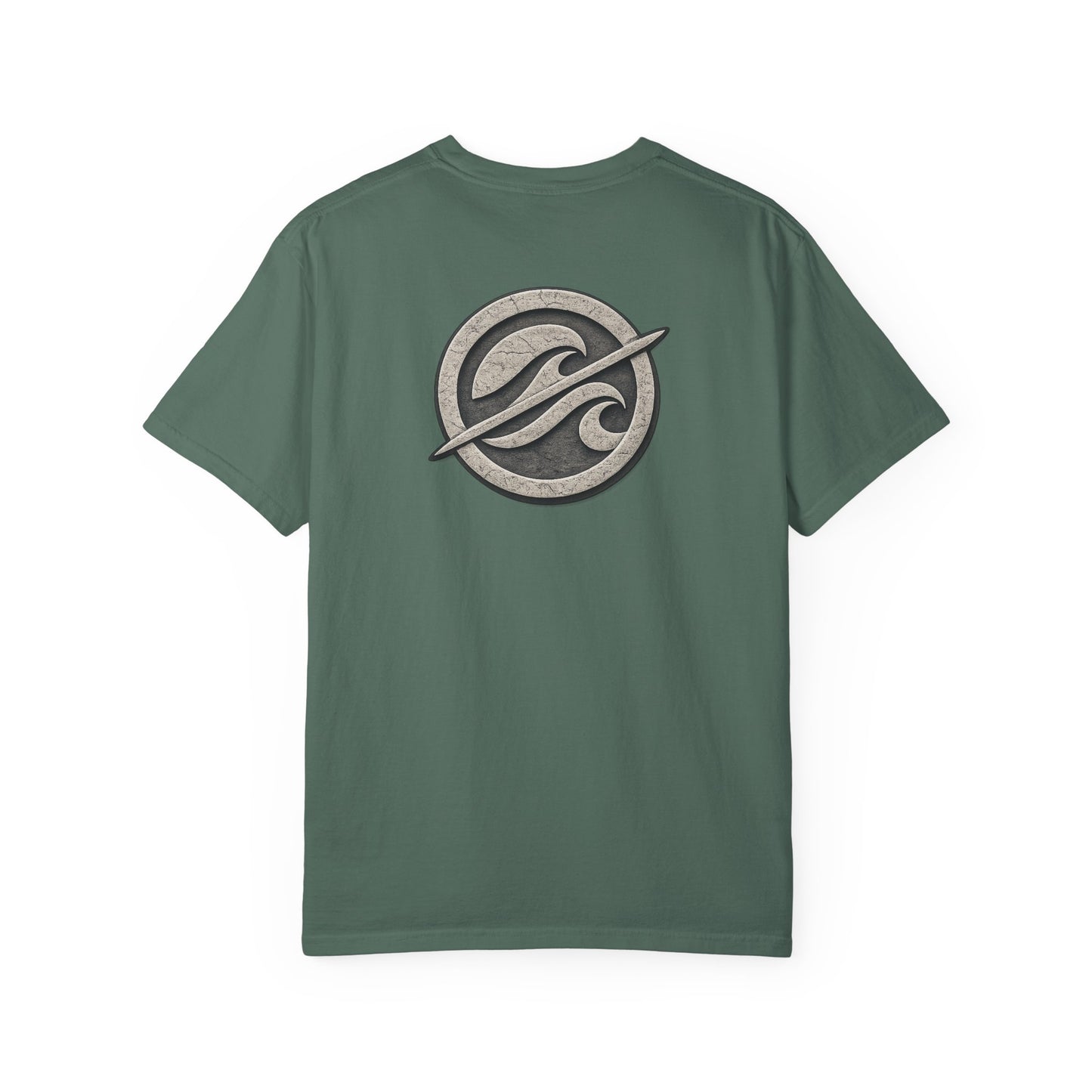 Surf Badge T-Shirt – Retro Wave Logo Tee | Vintage Coastal Streetwear Shirt