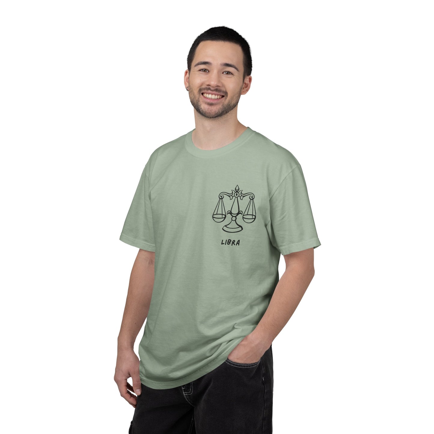 Libra Scales T-Shirt – Zodiac Balance Graphic Tee | Minimal Astrology Shirt