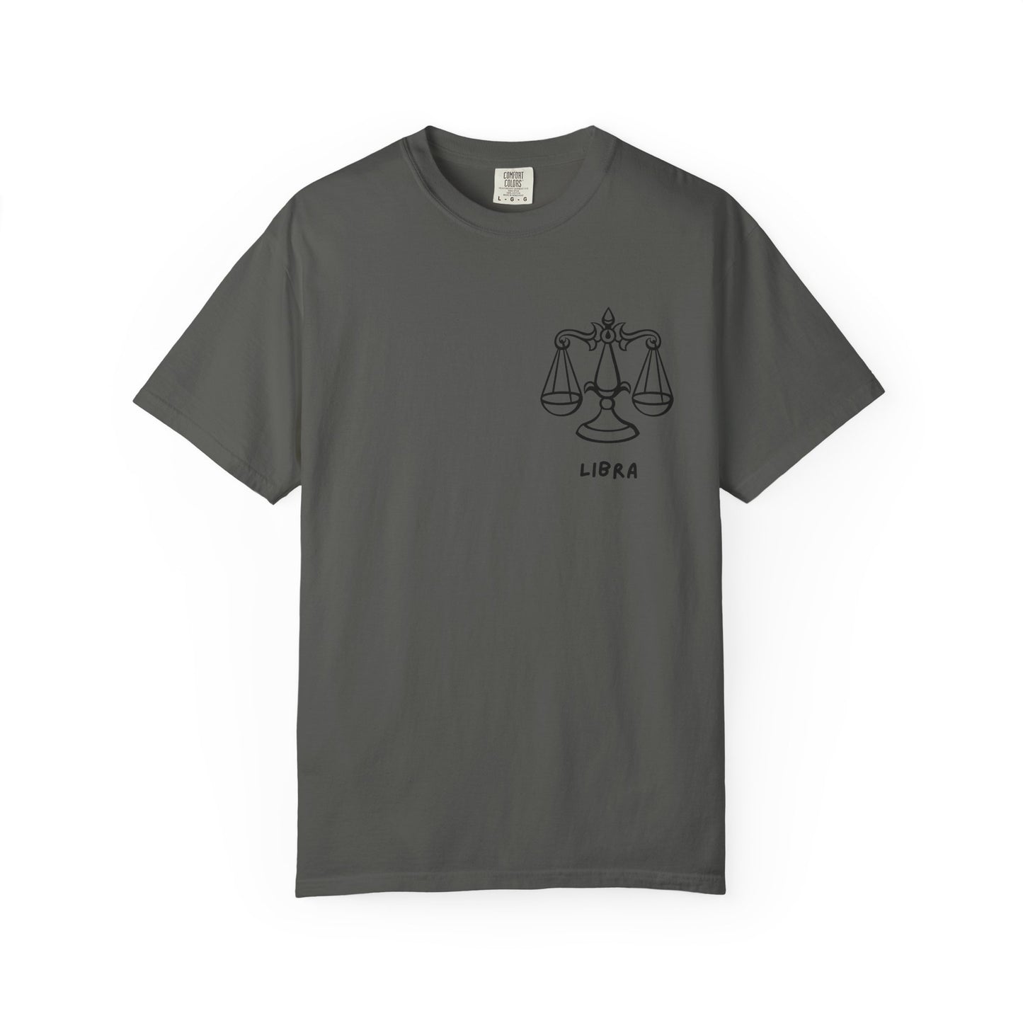 Libra Scales T-Shirt – Zodiac Balance Graphic Tee | Minimal Astrology Shirt