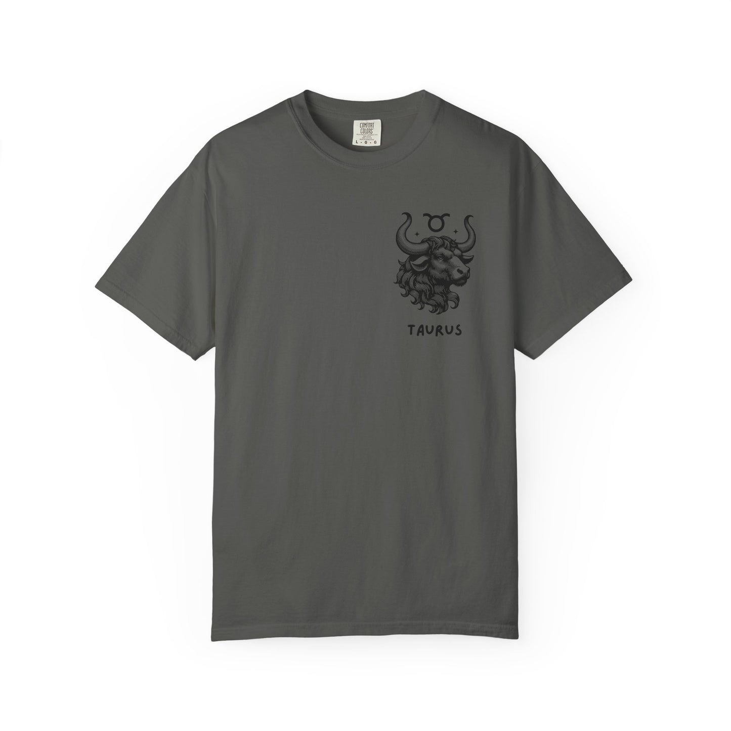 Taurus Bull Zodiac T-Shirt – Minimal Astrology Graphic Tee | Earth Sign Vintage Shirt