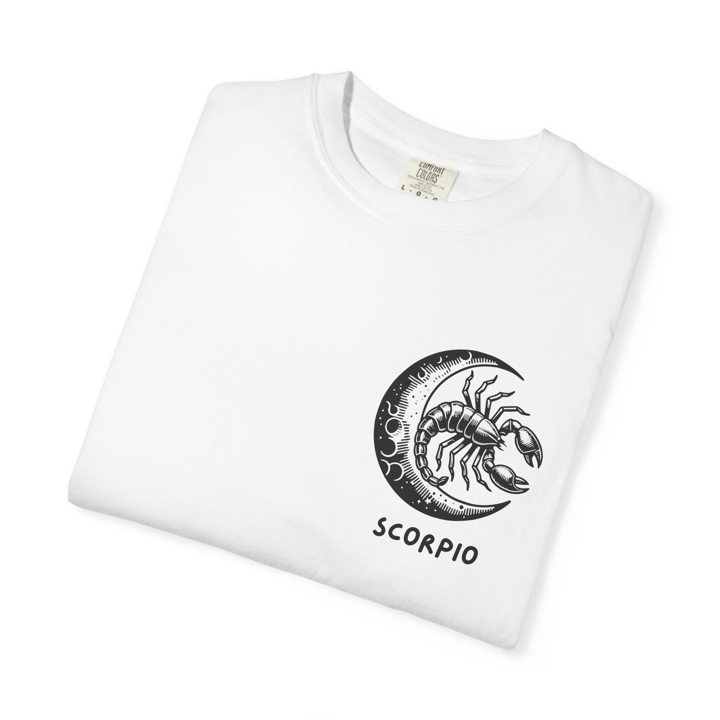 Scorpio Moon T-Shirt – Zodiac Scorpion Graphic Tee | Celestial Astrology Shirt