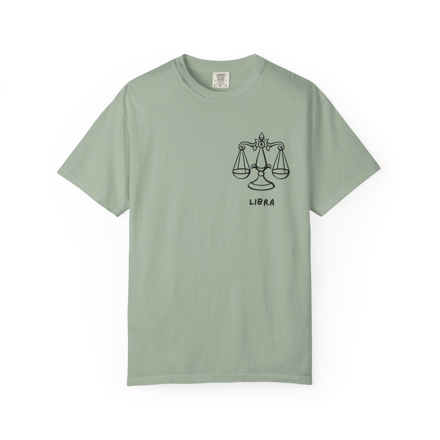 Libra Scales T-Shirt – Zodiac Balance Graphic Tee | Minimal Astrology Shirt