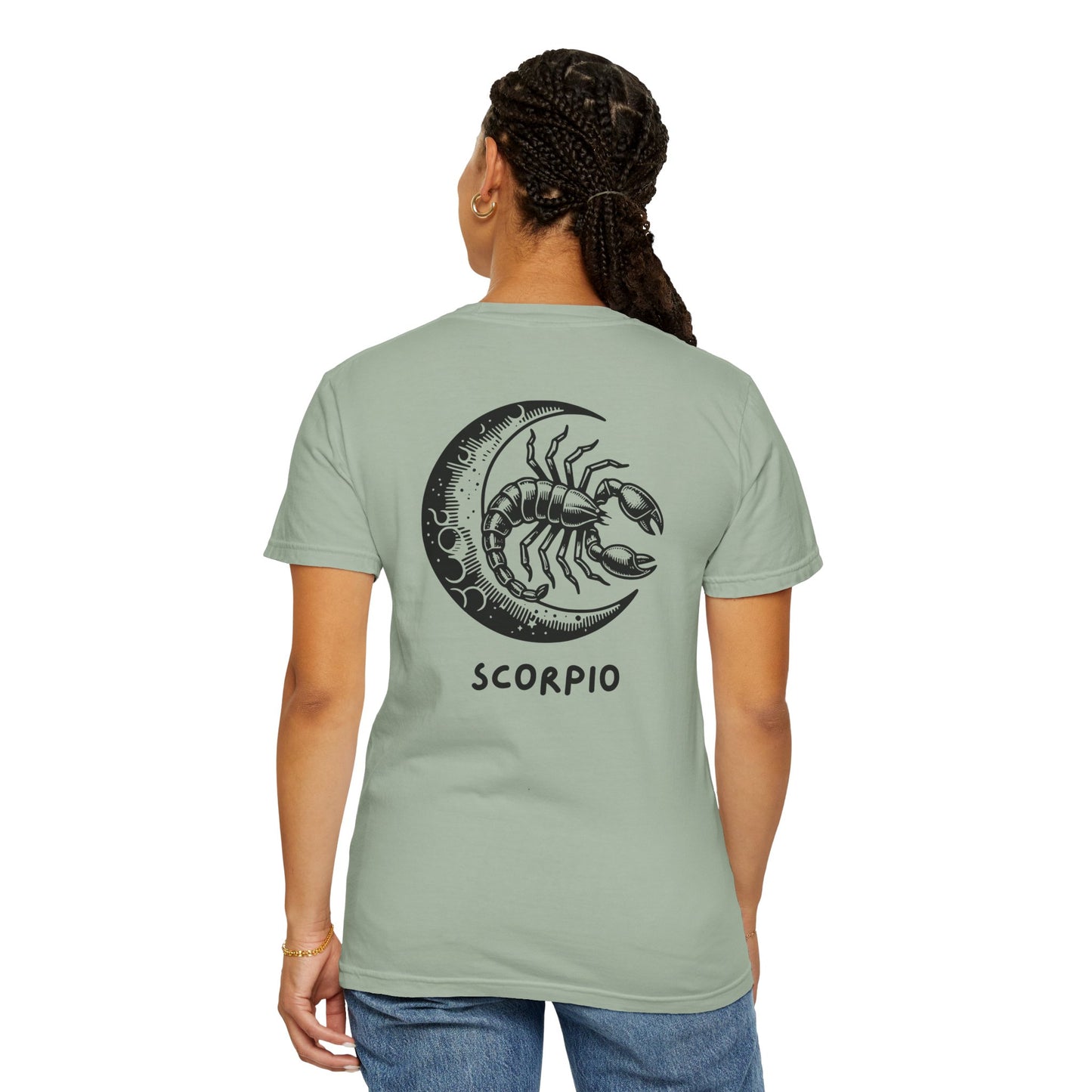 Scorpio Moon T-Shirt – Zodiac Scorpion Graphic Tee | Celestial Astrology Shirt