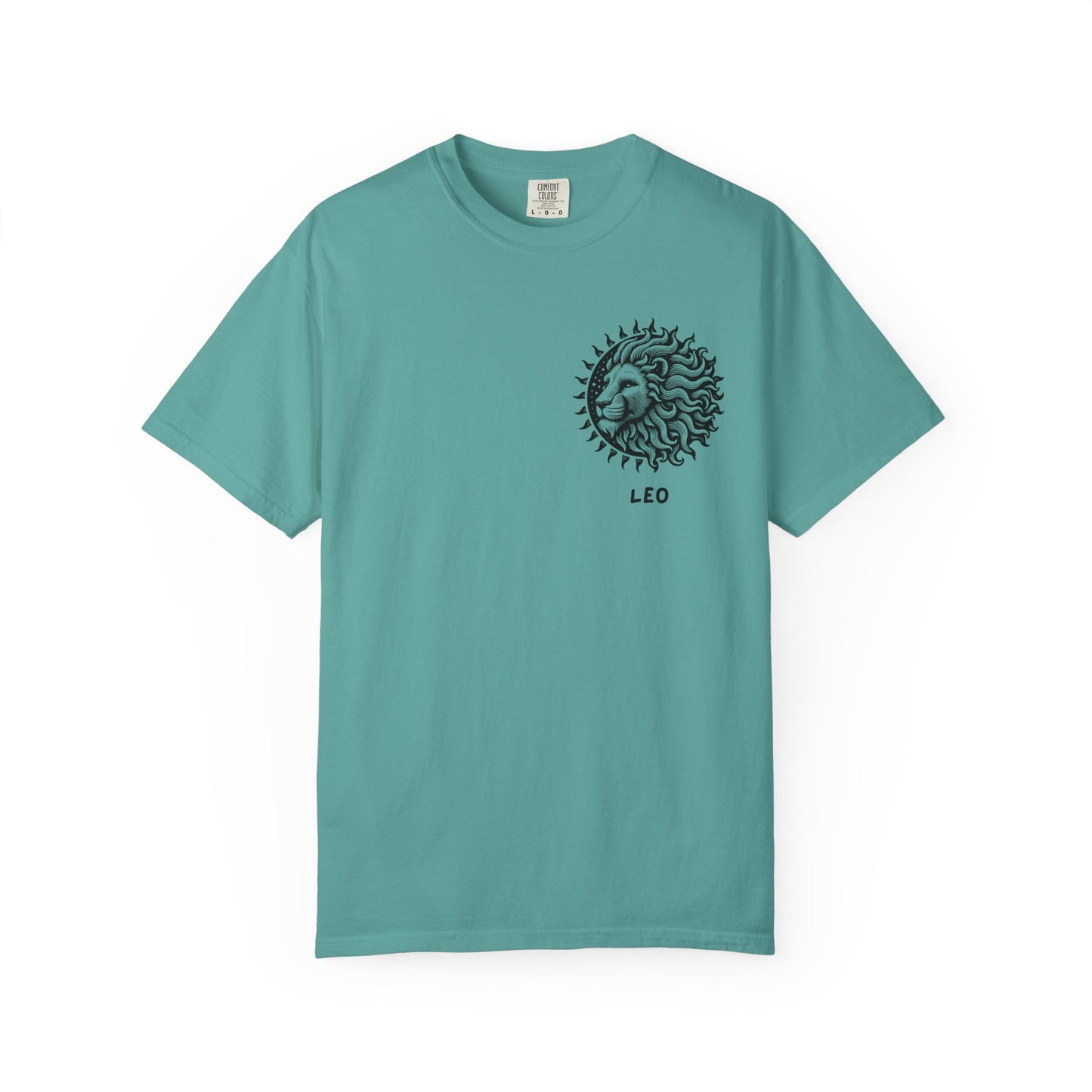 Leo Sun Lion T-Shirt – Zodiac Astrology Graphic Tee | Vintage Celestial Star Sign Shirt